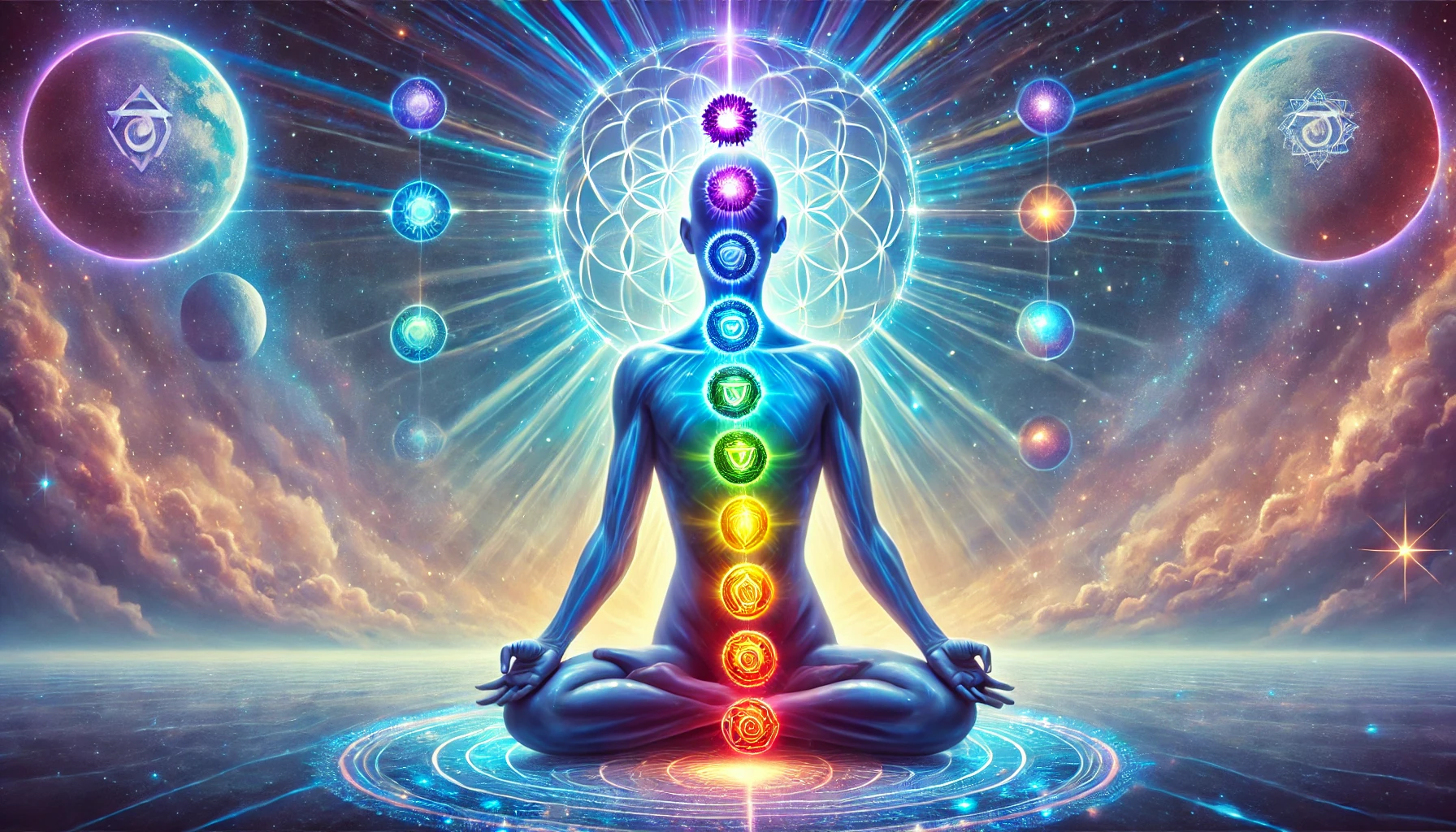 7 chakras in teacher training.